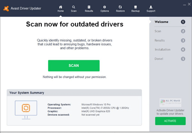 код-активации-Avast-Driver-Updater-free-download